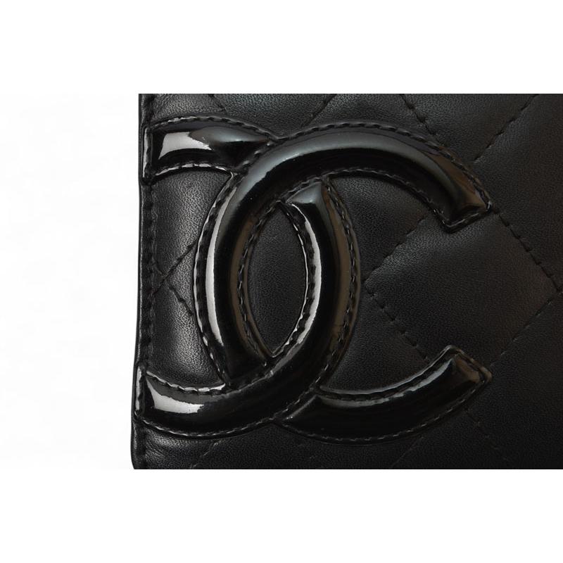 CHANEL（シャネル） カードケース/名刺入れ カンボンライン レザー