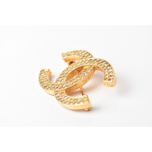 CHANEL（シャネル） ブローチ ピンブローチ ココマーク/ラインストーン