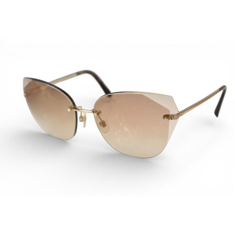 CHANEL（シャネル） サングラス アイウェア リムレス ライトブラウン