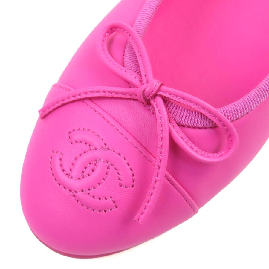 CHANEL（シャネル） 美品△CHANEL G02819 バレリーナ ココマーク