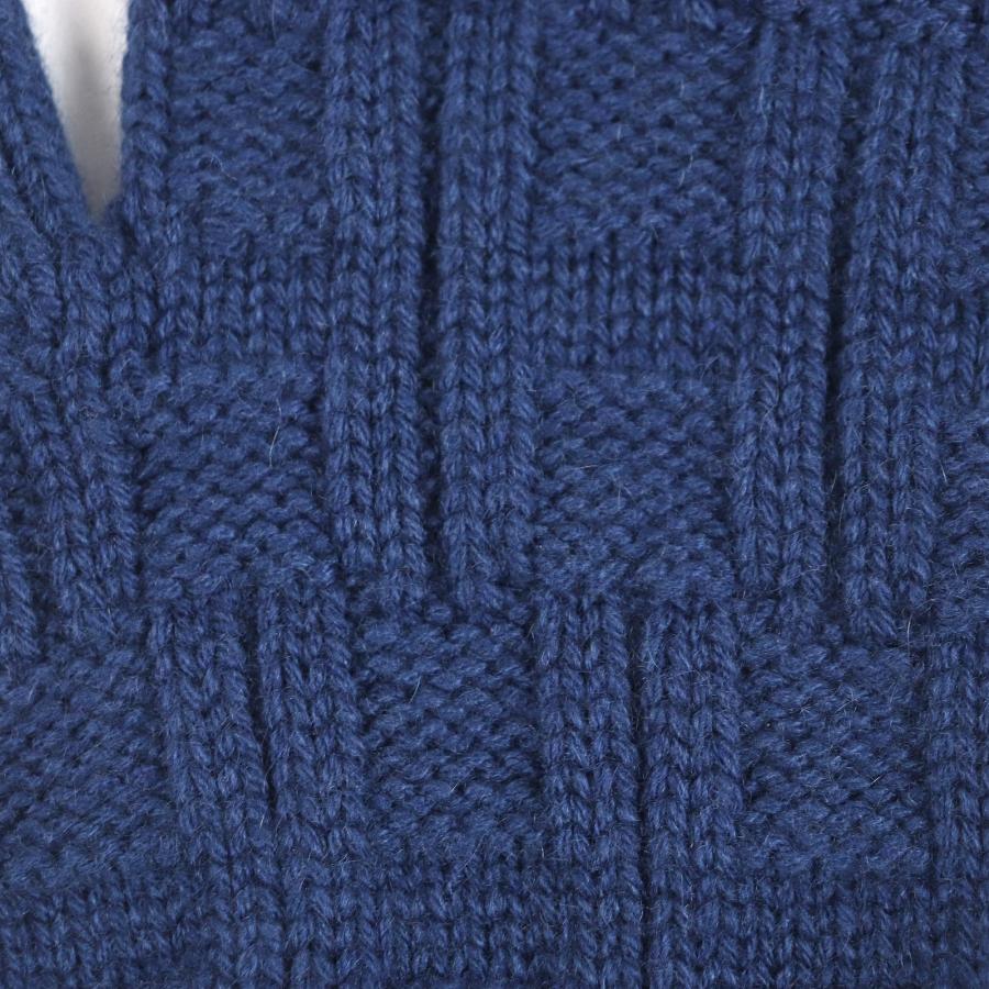 HERMES（エルメス） 極美品□HERMES カシミヤ100％ Hロゴ編み ニット