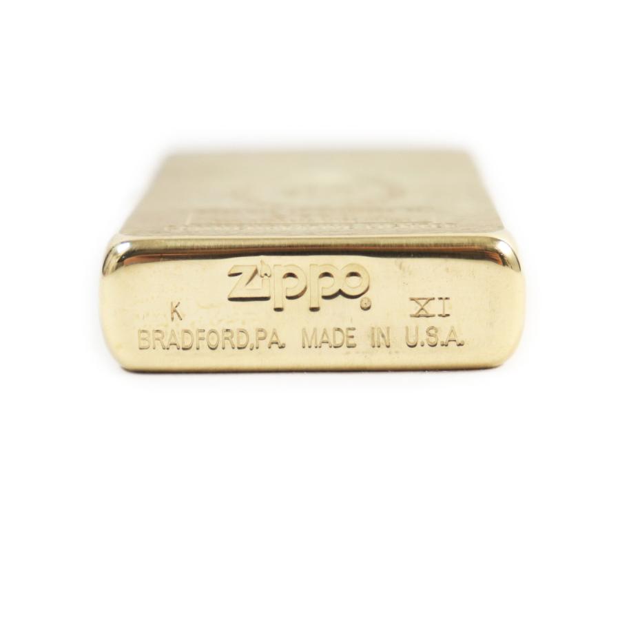 未使用品○ZIPPO ジッポ 50th SOLID BRASS ソリッドブラス 真鍮