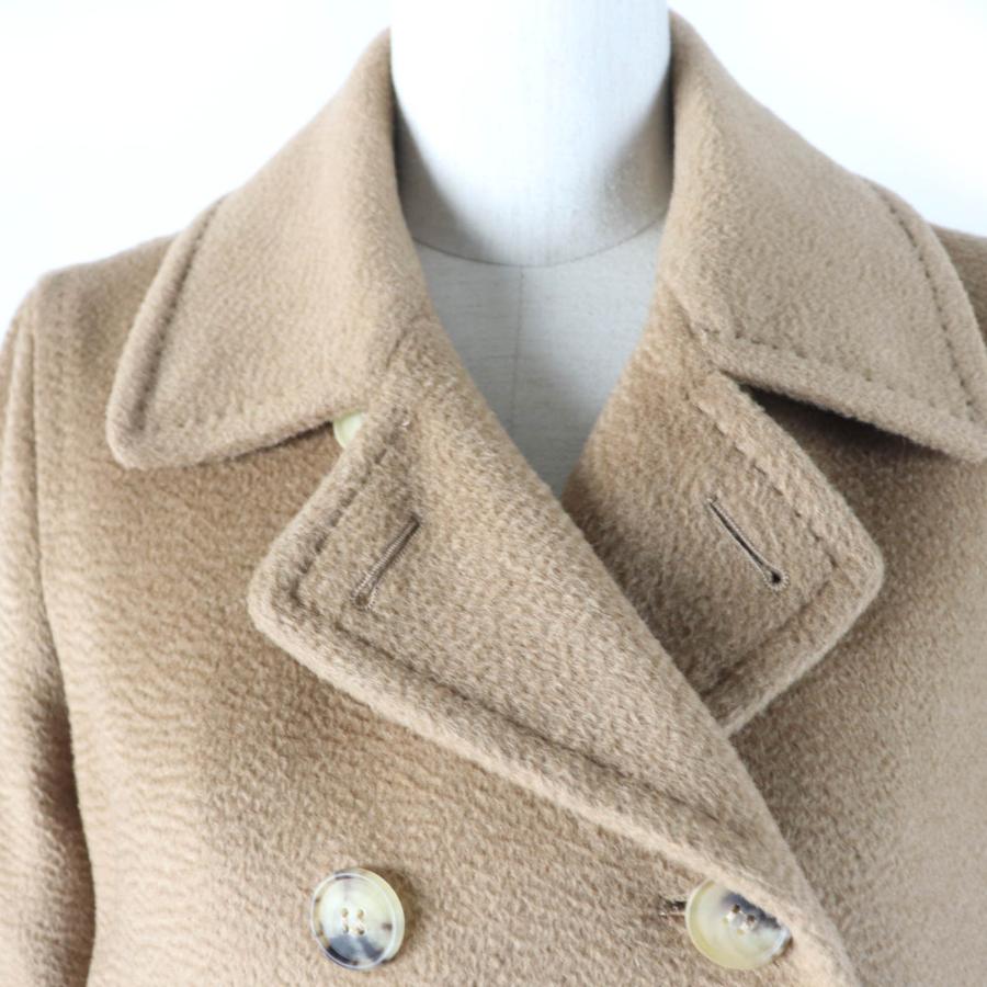MaxMara□マックスマーラカシミアウールショートコート□白タグ□40