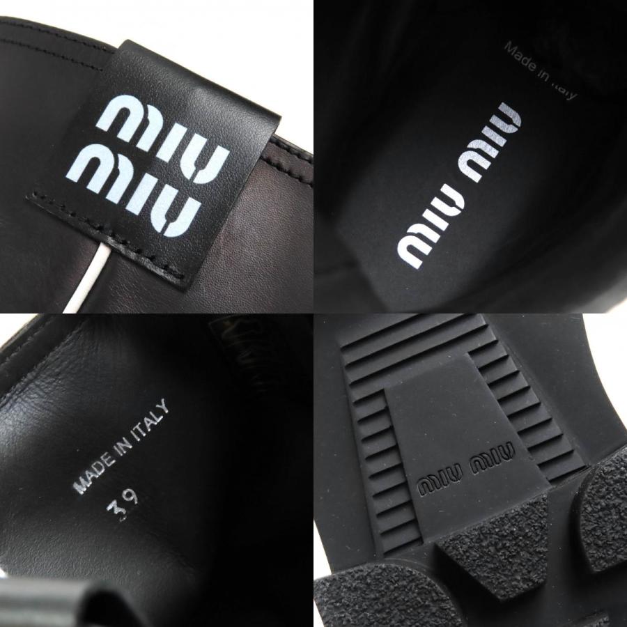 miu miu（ミュウミュウ） 未使用品△MIUMIU 5U613D サイドロゴプリント