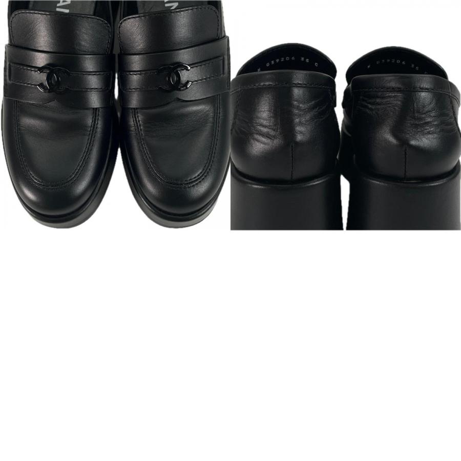 CHANEL（シャネル） 美品△CHANEL 22B G39206 ココマーク金具付き 厚底