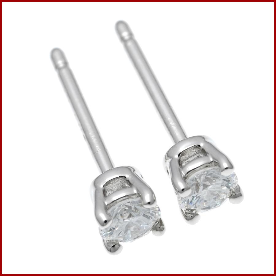 TIFFANY&Co.（ティファニー） ソリティア ダイヤ スタッド ピアス