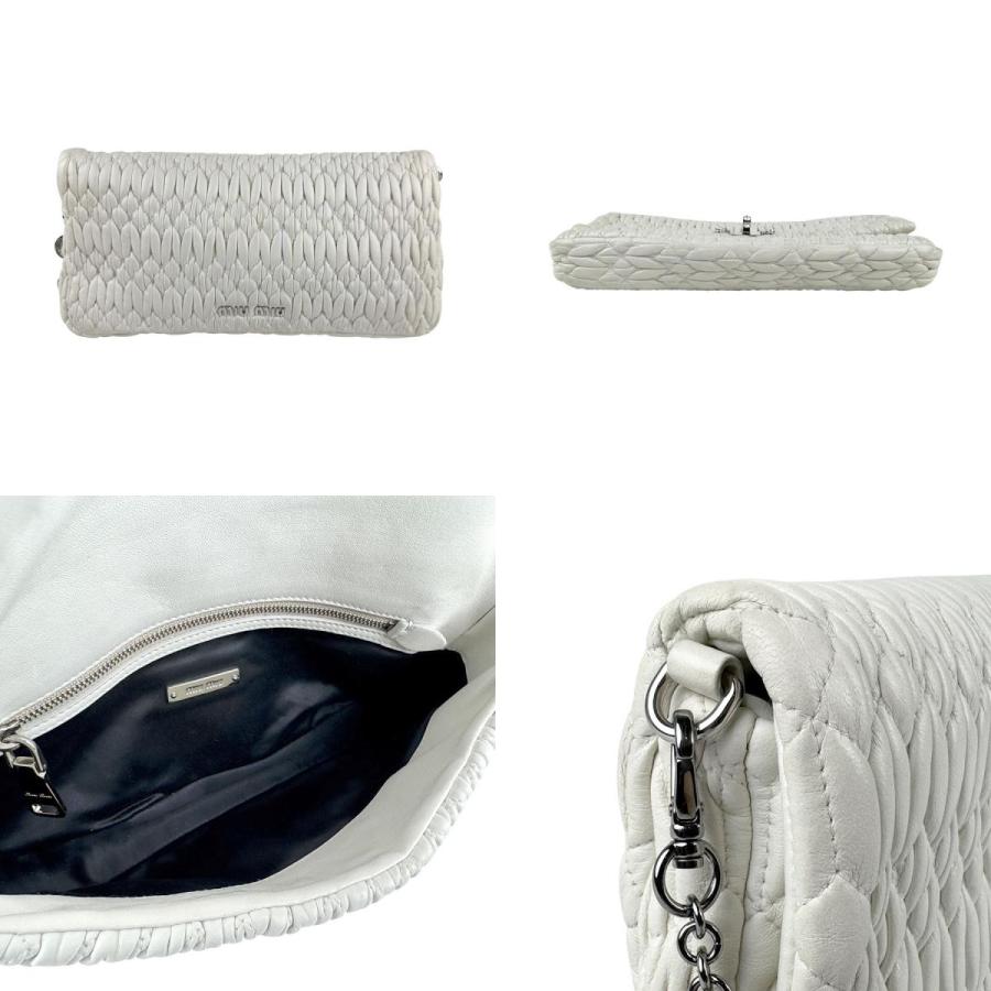 miu miu（ミュウミュウ） ショルダーバッグ マテラッセ ナッパ