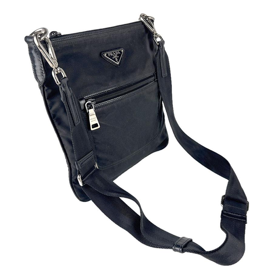 PRADA（プラダ） 斜め掛けショルダーバッグ ナイロン ブラック