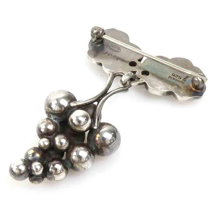 ジョージジェンセン Georg Jensen ブローチ ぶどう 217A シルバー925