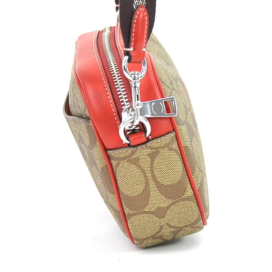 COACH（コーチ） 斜め掛けショルダーバッグ シグネチャー コーティング