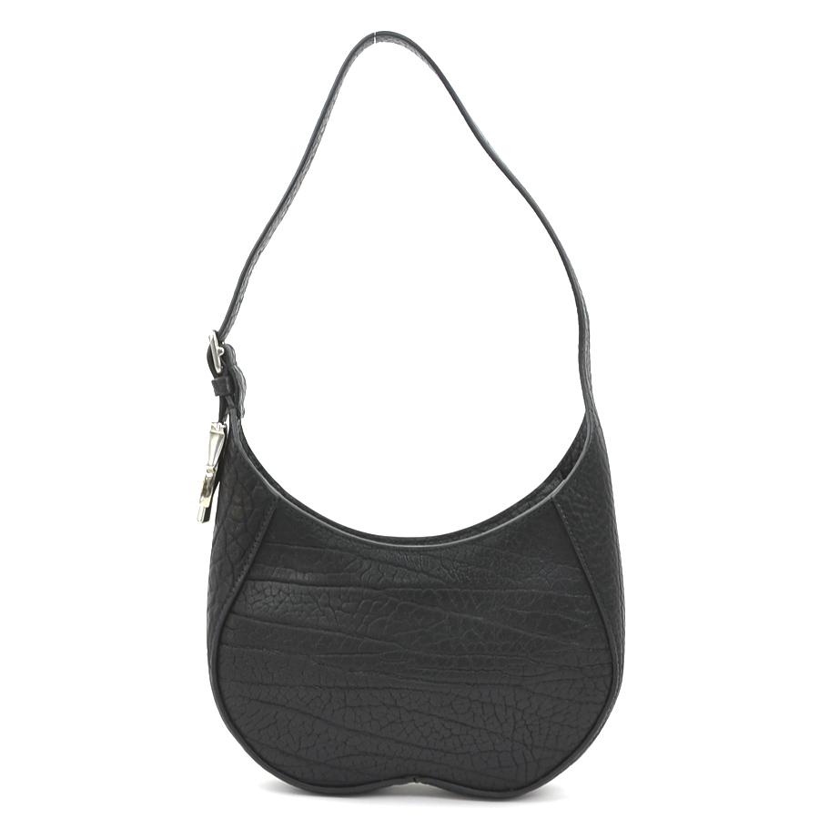 BURBERRY（バーバリー） ショルダーバッグ レザー ブラック : ブランド