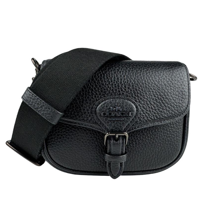 COACH（コーチ） ショルダーバッグ レザー ブラック : ブランド