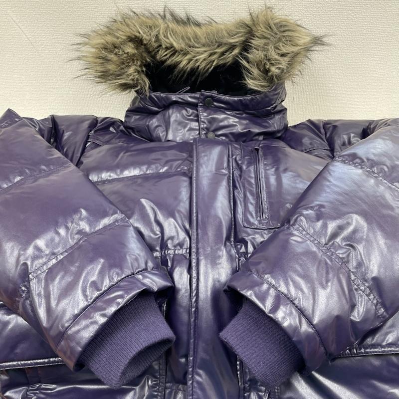 ユニクロ old 光沢 プレミアム ファー ダウン ジャケット フルジップ