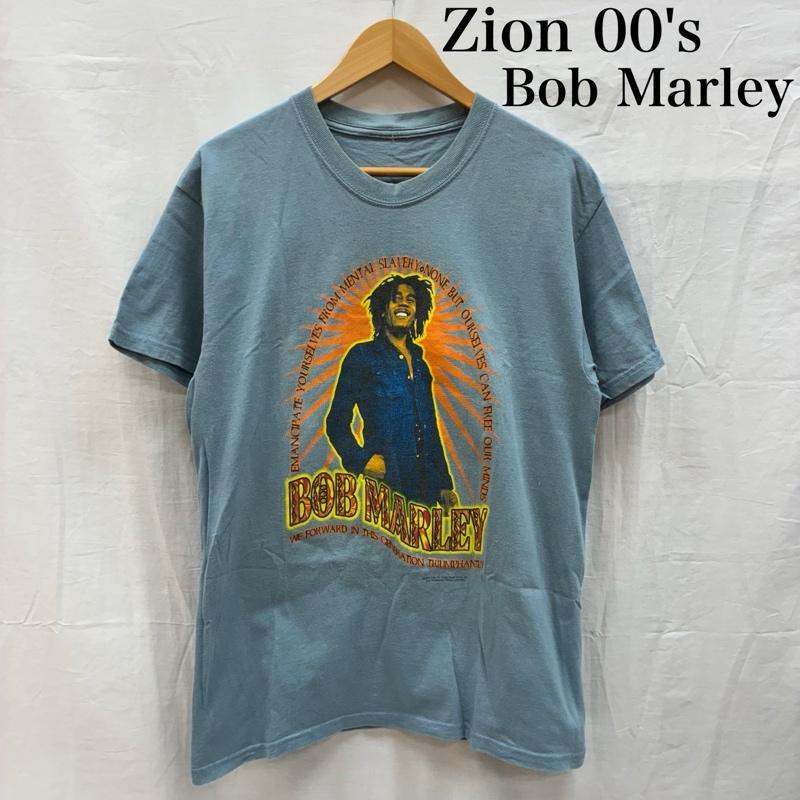 古着 Zion ROOTSWEAR 00s ボブマーリーBOB MARLEY プリント Tシャツ