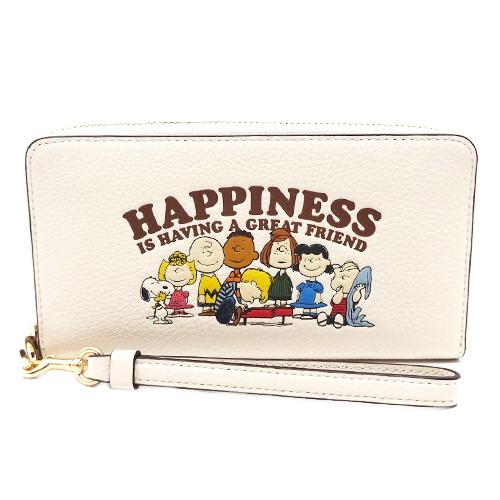 COACH（コーチ） コーチCOACH財布 スヌーピー PEANUTS コラボ 長財布