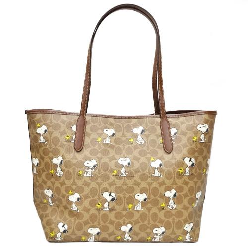 COACH（コーチ） バック 新作 新品 スヌーピー PEANUTS シグネチャー