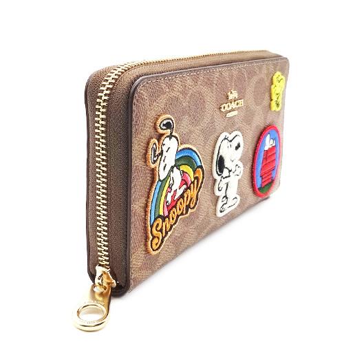 COACH（コーチ） コーチCOACH財布 スヌーピー PEANUTS コラボ 長財布