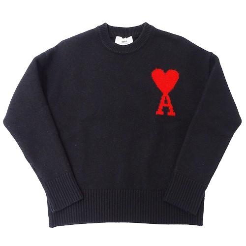 アミパリス AMI PARIS ニット レディース セーター ウール ブラック S