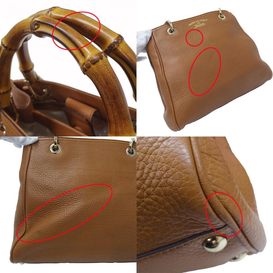 GUCCI（グッチ） バッグ レディース ブランド バンブー ハンドバッグ
