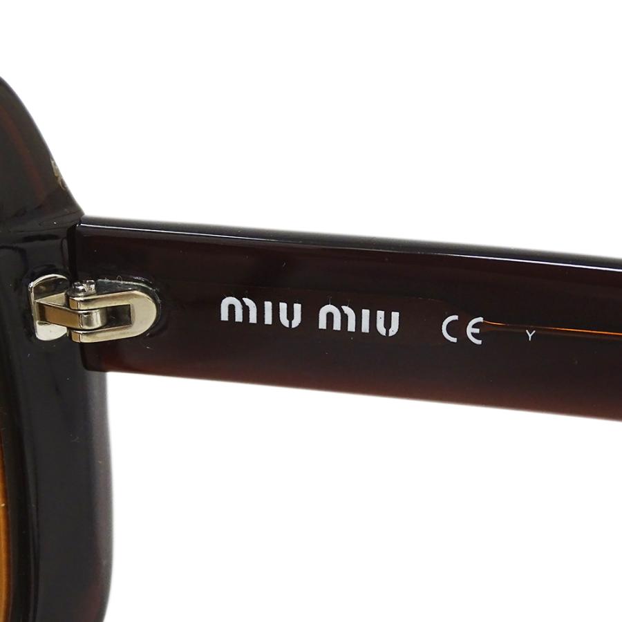 miu miu（ミュウミュウ） サングラス レディース ブランド ブラウン
