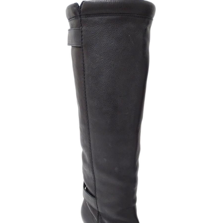 CHANEL（シャネル） ブーツ レディース ブランド ロングブーツ レザー