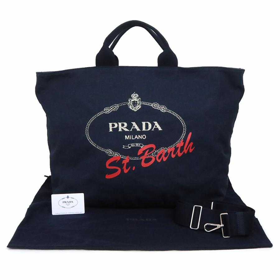 PRADA（プラダ） （未使用保管品）プラダ カナパ St.Barth サン