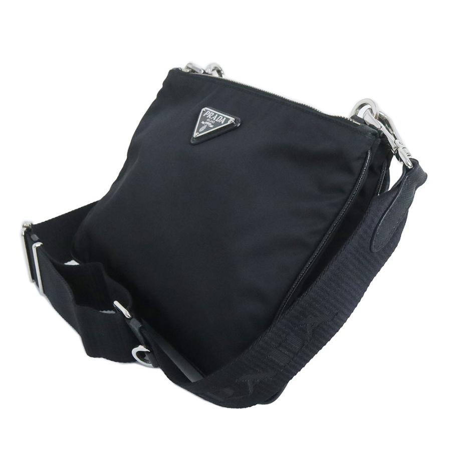 PRADA（プラダ） （中古）プラダ 三角ロゴプレート ショルダーバッグ