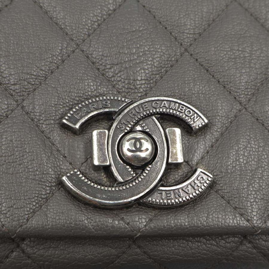 CHANEL（シャネル） （美品）シャネル ココマーク マトラッセ フラップ