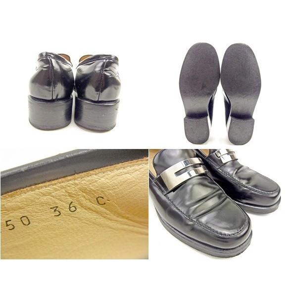 GUCCI（グッチ） ローファー シューズ 靴 レディース ♯36C Gマーク