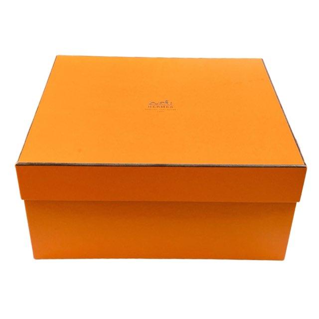 HERMES（エルメス） 箱 バッグ用 38.5×34×18cm オレンジ 空箱 化粧箱