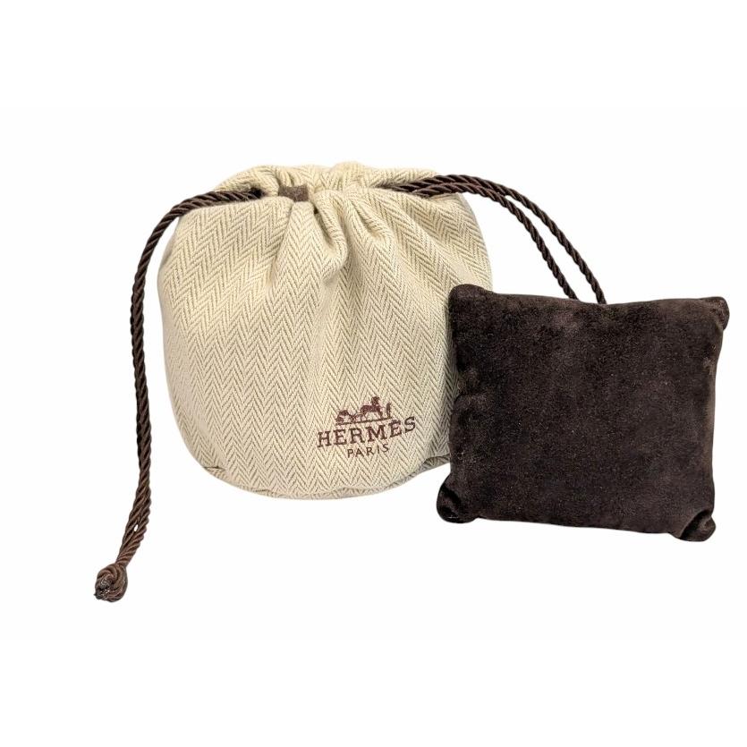 HERMES（エルメス） 巾着袋 保存袋 巾着 ミニポーチ 時計用