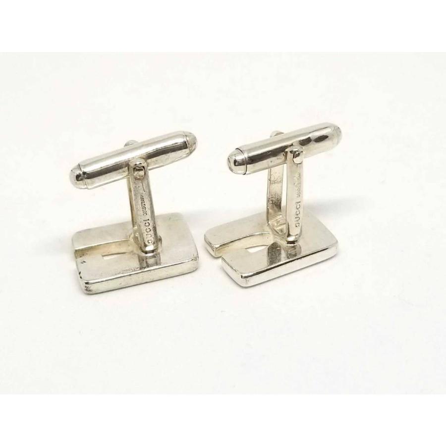 GUCCI（グッチ） カフス カフリンクス Gマーク Gモチーフ SV925