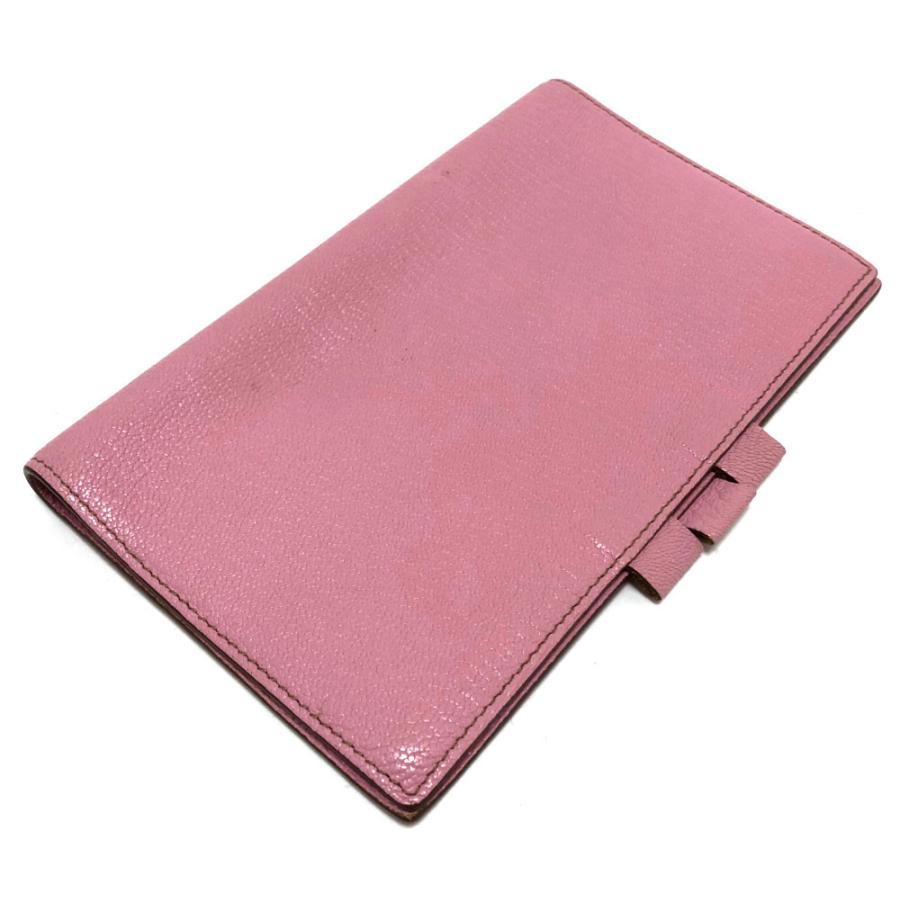 HERMES（エルメス） 美品 手帳カバー ヴィジョン ピンク アジャンダ
