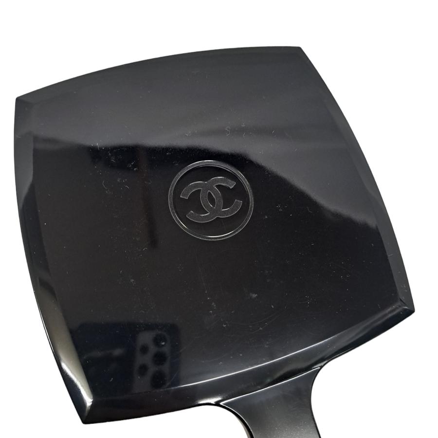 シャネル 未使用 手鏡 ミラー 鏡 ノベルティ ココマーク 【中古