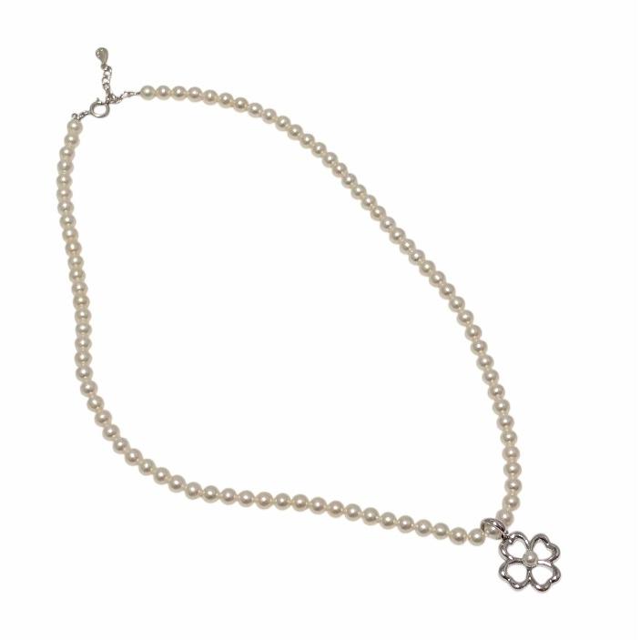 TASAKI（タサキ） 田崎 ベビーパール パール ネックレス クローバー