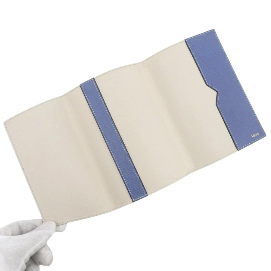 Valextra（ヴァレクストラ） 美品 現行タグ グレインレザー ブック