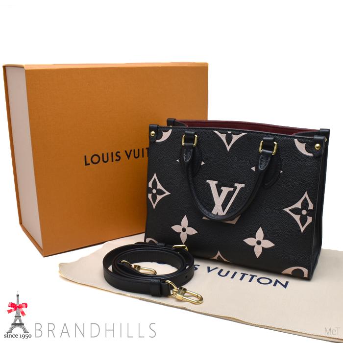 LOUIS VUITTON（ルイ・ヴィトン） オンザゴーPM バイカラー モノグラム