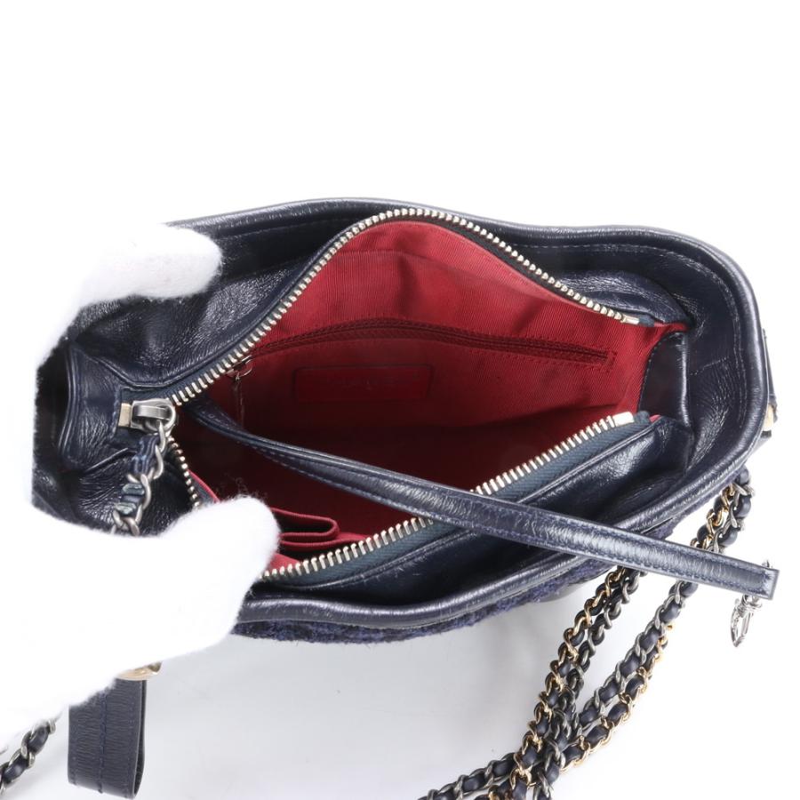 新品同様 シャネル シリアルシール付 ガブリエル ドゥ レザー 2WAY