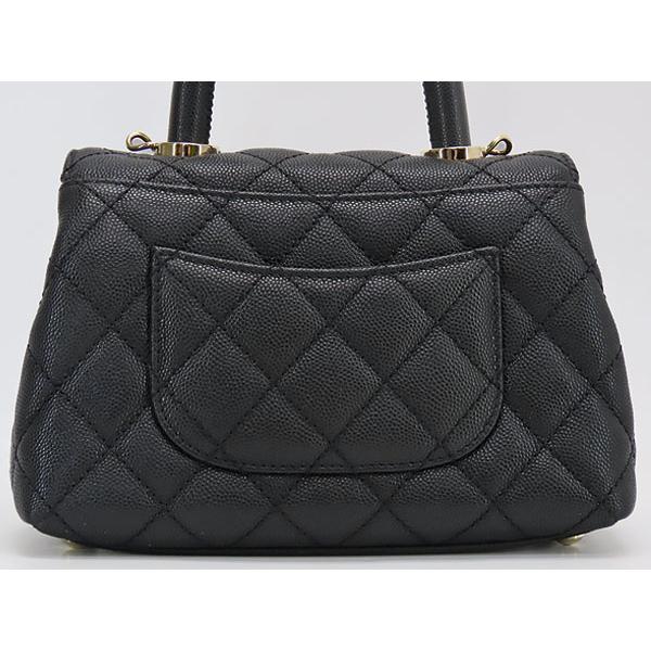 キャビアスキン 超美品 シャネル マトラッセ ココハンドル XXS 2WAY