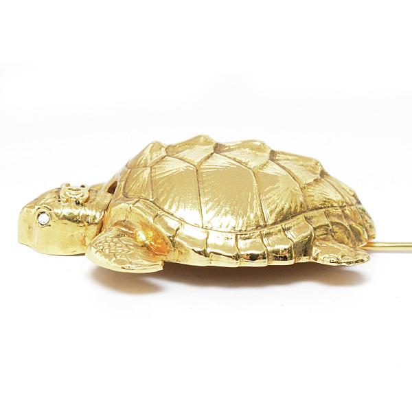 CHANEL（シャネル） ブローチ レディース 亀 タートル モチーフ ココ