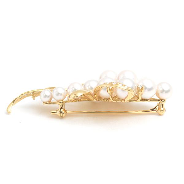 MIKIMOTO（ミキモト） ブローチ レディース パール×ダイヤモンド