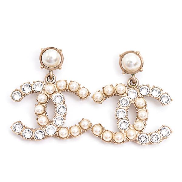 CHANEL（シャネル） ピアス レディース フェイクパール ラインストーン