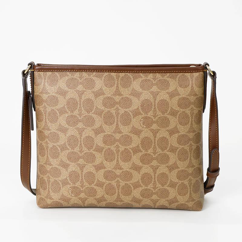 COACH（コーチ） ショルダーバッグ レディース シグネチャー ファイル