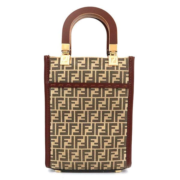 FENDI（フェンディ） ショルダーバッグ FENDI FFファブリック ズッカ柄