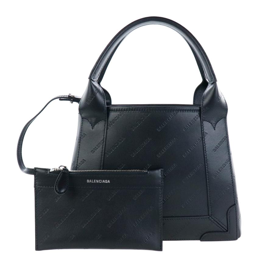 BALENCIAGA（バレンシアガ） バッグ ネイビー カバ XS スムースカーフ