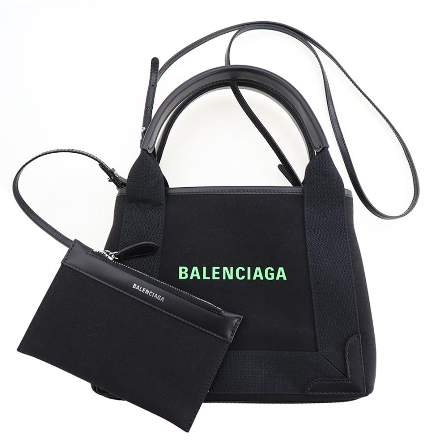 BALENCIAGA（バレンシアガ） バッグ ショルダー トート ネイビーカバス
