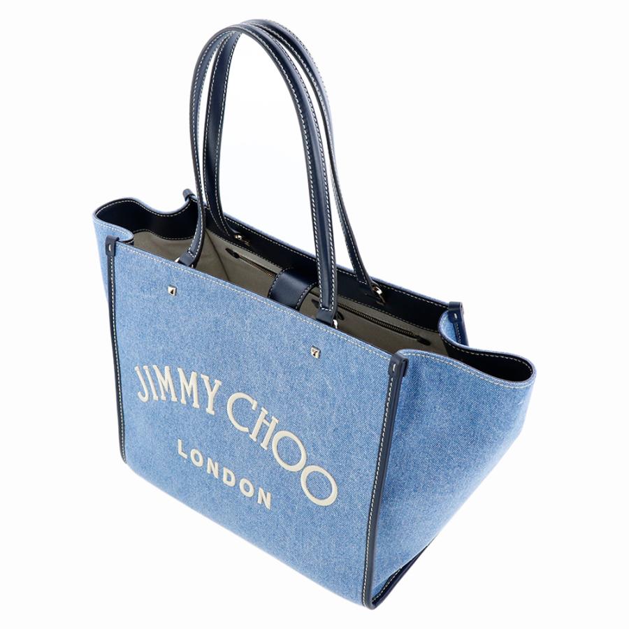JIMMY CHOO（ジミーチュウ） バッグ VARENNE TOTE BAG WASHED DENIM W