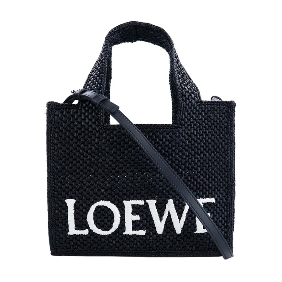 LOEWE（ロエベ） バッグ フォント トート スモール ラフィア LOEWE