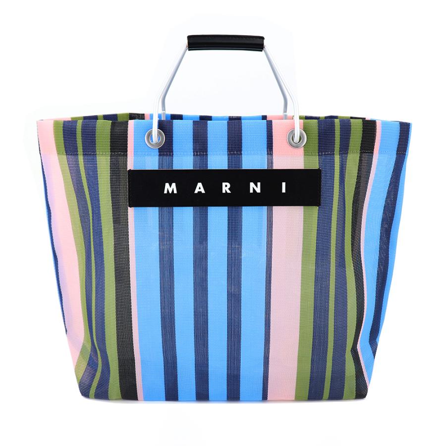 MARNI（マルニ） マルニフラワーカフェ トートバッグ ストライプ