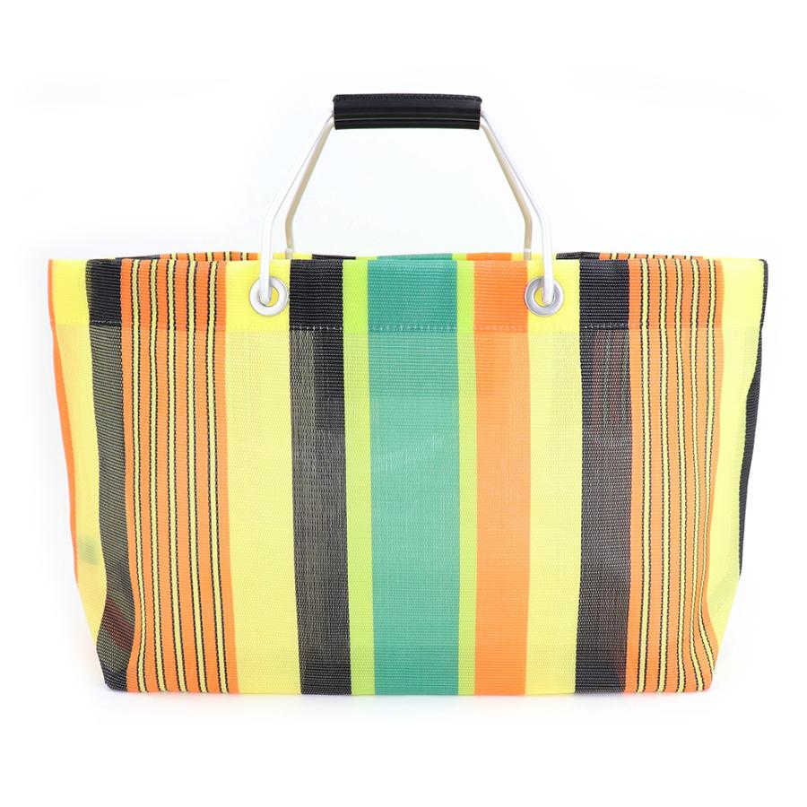 MARNI（マルニ） マルニフラワーカフェ トートバッグ ミニ ストライプ